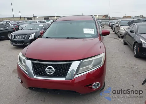 2016 Nissan Pathfinder Sv из США, поврежденный, VIN 5N1AR2MN2GC605783